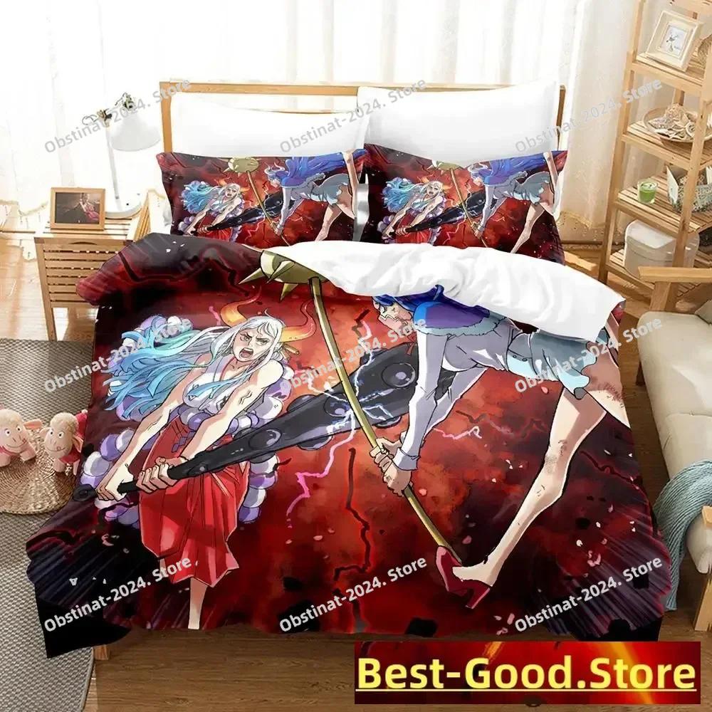 Ulti Anime Bedding Set Cartoon Anime Three-piece Set Adult Kid Bedroom Duvetcover Sets 3D Kawaii Girls Parure De Lit 2 Personnes