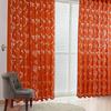 # 2m Embossed Tulle Simple Vine Leaf Pattern Sheer Voile Tulle Elegant for Bedro