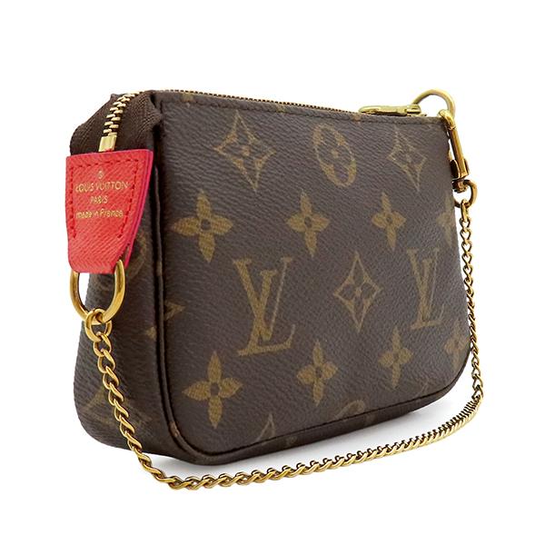 LOUIS VUITTON M41655 Monogram Accessoires 2015 Christmas Limited Edition PochetteHandbag Monogram canvas Array