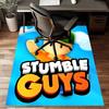 stumble guys Polyester Carpet, Soft Indoor Mat for Office Chair, Living Room, Computer Desk - Decorative Home Office Rug Design