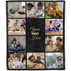 Po Collage Blanket, Soft Flannel Blanket,   Blanket, Wedding Christmas, Birthday, And Anniversary Gifts