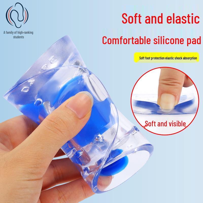 PU Silicone Insole: Shock-Absorbing, Pressure-Reducing Pad for Comfort, Arch Support, and Flat Foot Correction for Men and Women.