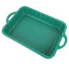 Car Oil Drain Pan Plastic Large Changing Collector for Truck Engine Transmission Fluid Change Green