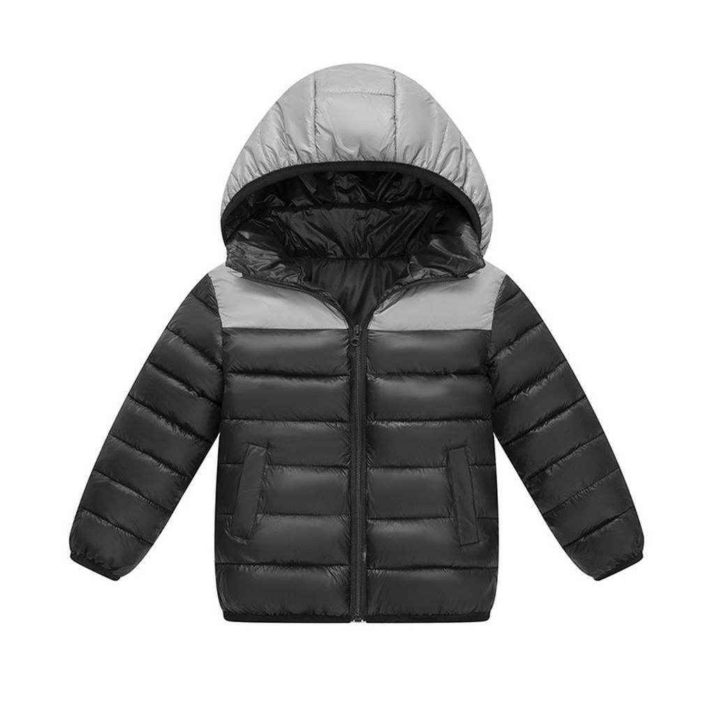 Children's Fashionable And Casual Thin Down Cotton Jacket
