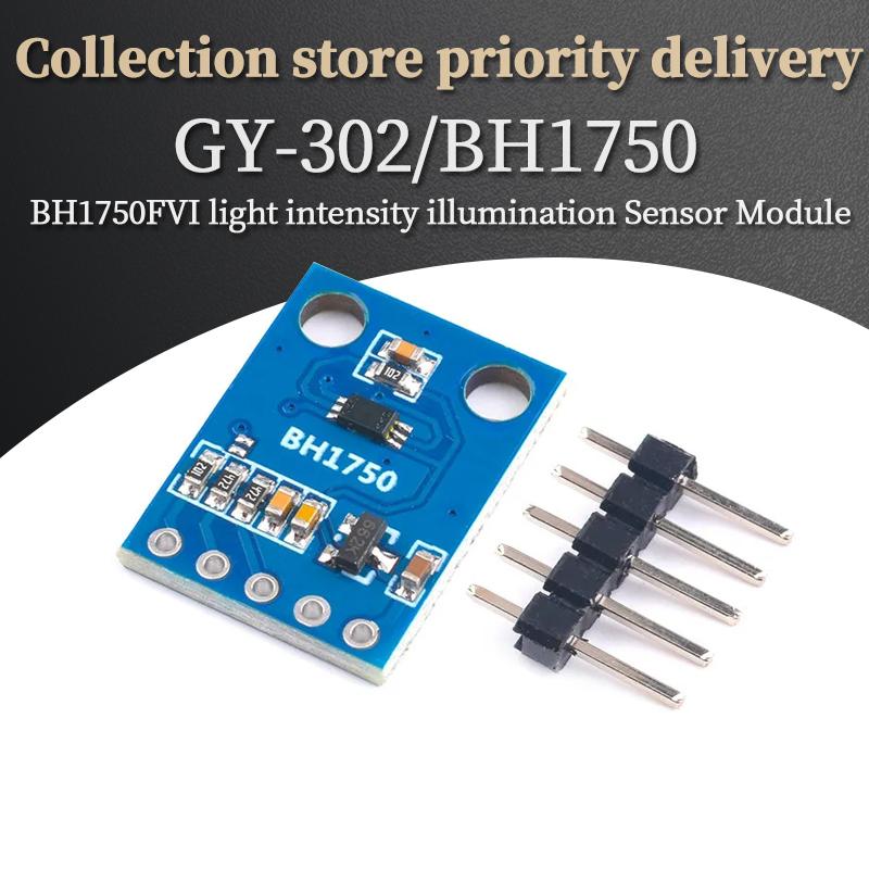 Liludin GY-302 Light Intensity Sensor Module BH1750FVI Illumination Detection 3V-5V for Electronic Projects