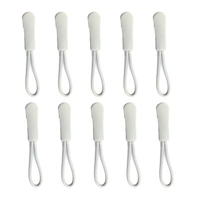 10Pcs Zipper Pulls Zippers Extension Strap Slider Nylon Cord Fixer Zip Rope Puller End Tag Backpacks Wallets Handbags