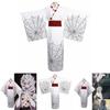 Demon Slayer Twelve Kizuki Rui Cosplay Costume Kimono With Cotton Blend Fabric