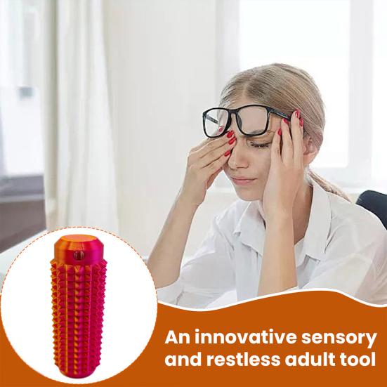 Yousheng Spiky Fidget Toy Portable Sensory Toy Little Ouchies Grippie Pain Fidget Keychain Stimulation Toy for Stress Relief Focus And Relaxation