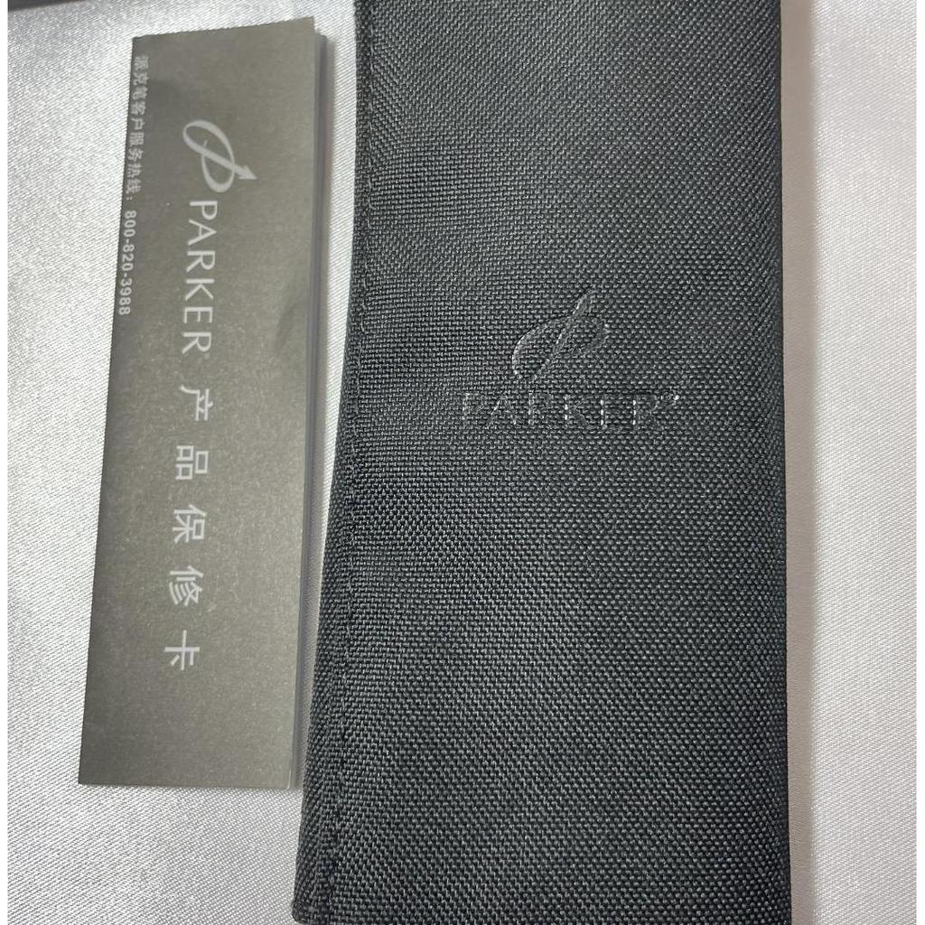 Used PARKER Matte Black Fountain Pen with Gold Nib