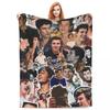 Shawn Mendes Inspiriertes Weiches Flanell-Kuscheldecke für Sofa Bett Abdeckung Perfekt für Winterreisen Heimdekoration