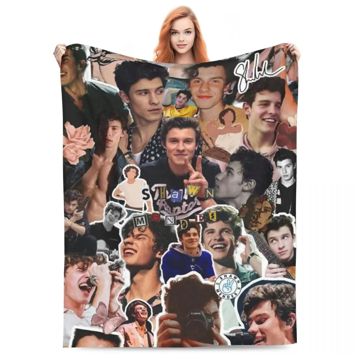 Shawn Mendes Inspired Soft Flannel Throw Blanket for Sofa Bed Cover Perfect for Winter Travel  Home Decor 100x150cm