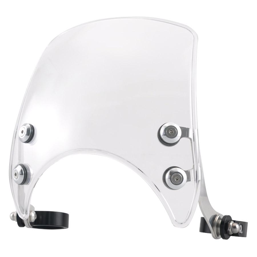Motorcycle Part Wind Deflector Windshield Transparent Windscreen Compatible 39mm For Harley Sportster 883 X48 Iron 1200 SuperLow