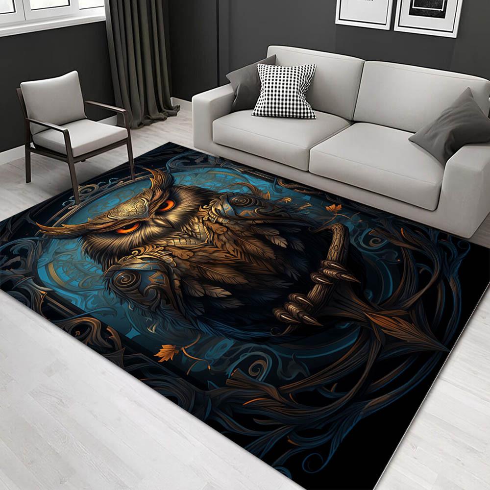 

1pc 1164605546Pattern Carpet, Area Rug For Living Room Bedroom Room Bed Chair Laundry Entryway Corridor Yard Non-slip Outdoor Camping Rug Fl 60cm by 90cm