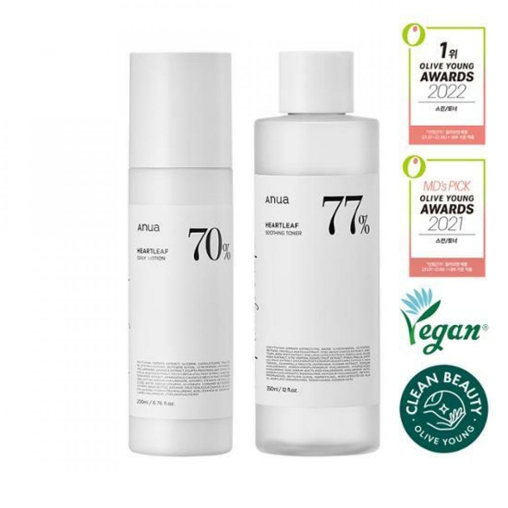 

Anua Eoseongcho 77 Toner Eoseongcho 70 Lotion Duo Специальный набор