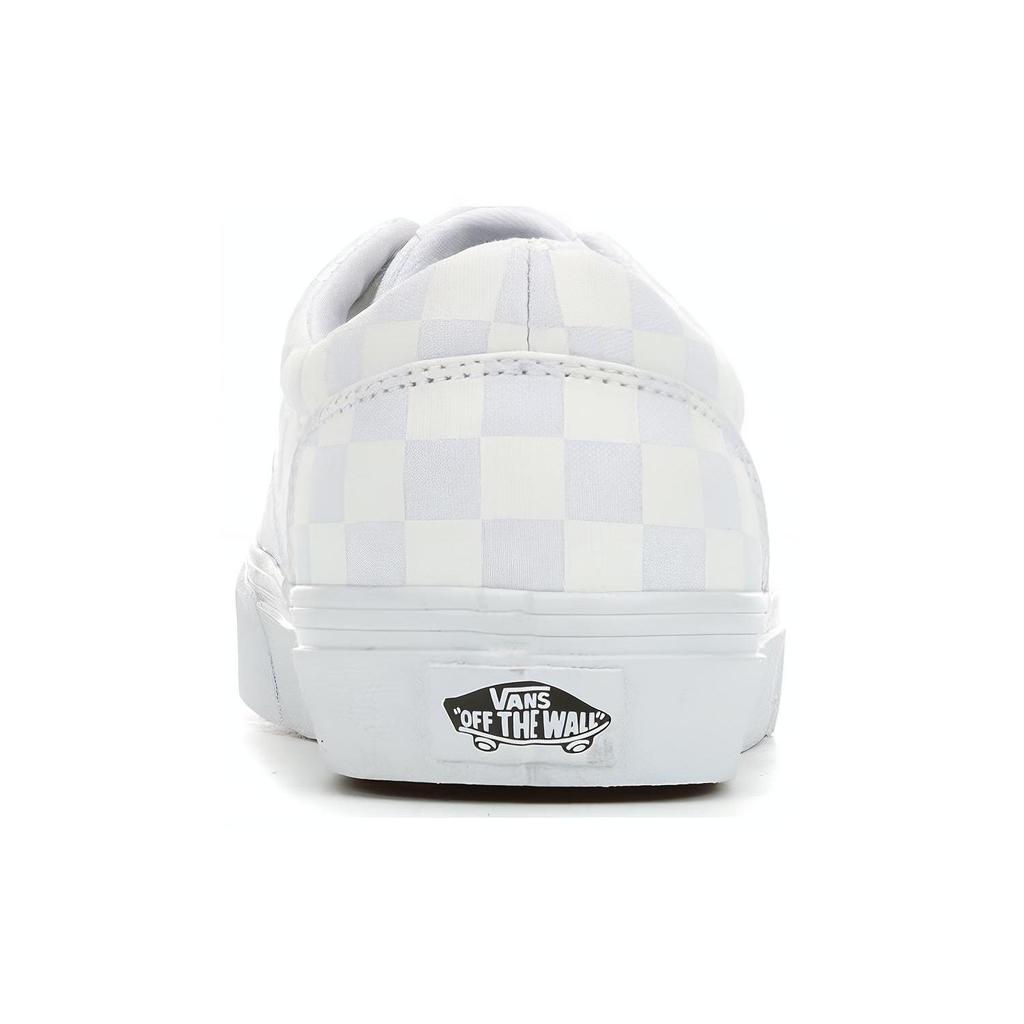 Vans Casual Versatile Lightweight Low-Top Skate Shoes Unisex Sneakers Gray White Checkered VN0A3MTFW51