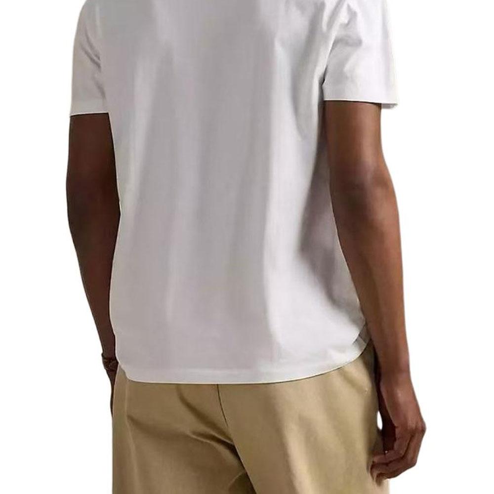 Polo Ralph Lauren FW25 Letter Print Cotton Short Sleeve Crew Neck T-Shirt Men Tops 710981152-002
