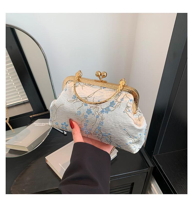 Stylish Street Style Bag 2024 Spring New Limited Edition Evening Bag Vintage Simple Casual Handbag Single Shoulder Crossbody Bag