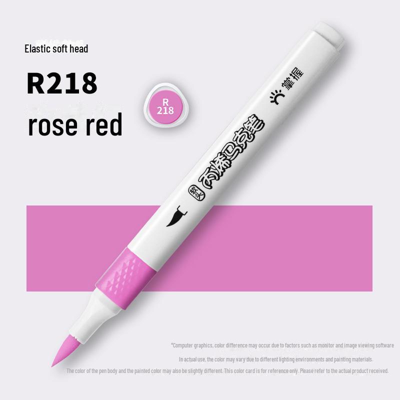 Student Acrylic Marker with Soft Tip, Non-Transparent, Stackable, Choose Complementary Colors