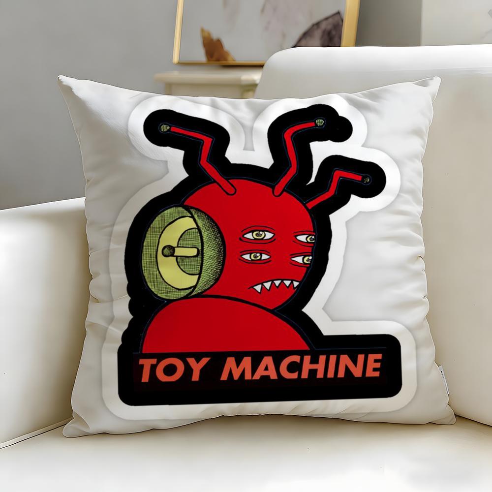 Popular Brand Toy Machine Cushion Cover Soft & Easy-Wash Pillow Case – Versatile For Couch, Bed, Travel And Office