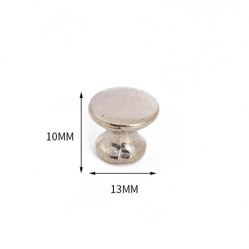 Retro Modern Zinc Alloy Round Pattern Drawer Cabinet Handles