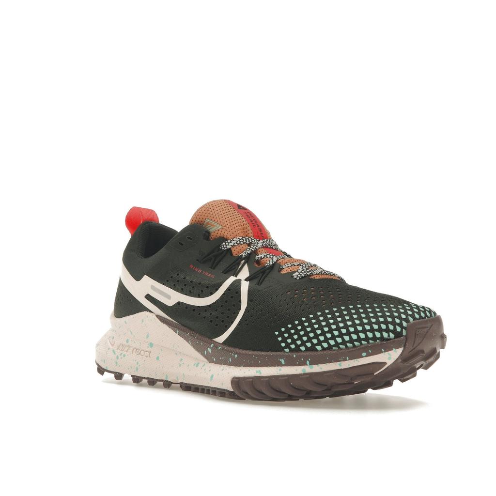 Nike React Pegasus Trail 4 Sequoia Guava Ice Women Sneakers Green Amber-Brown Emerald-Rise DJ6159-300