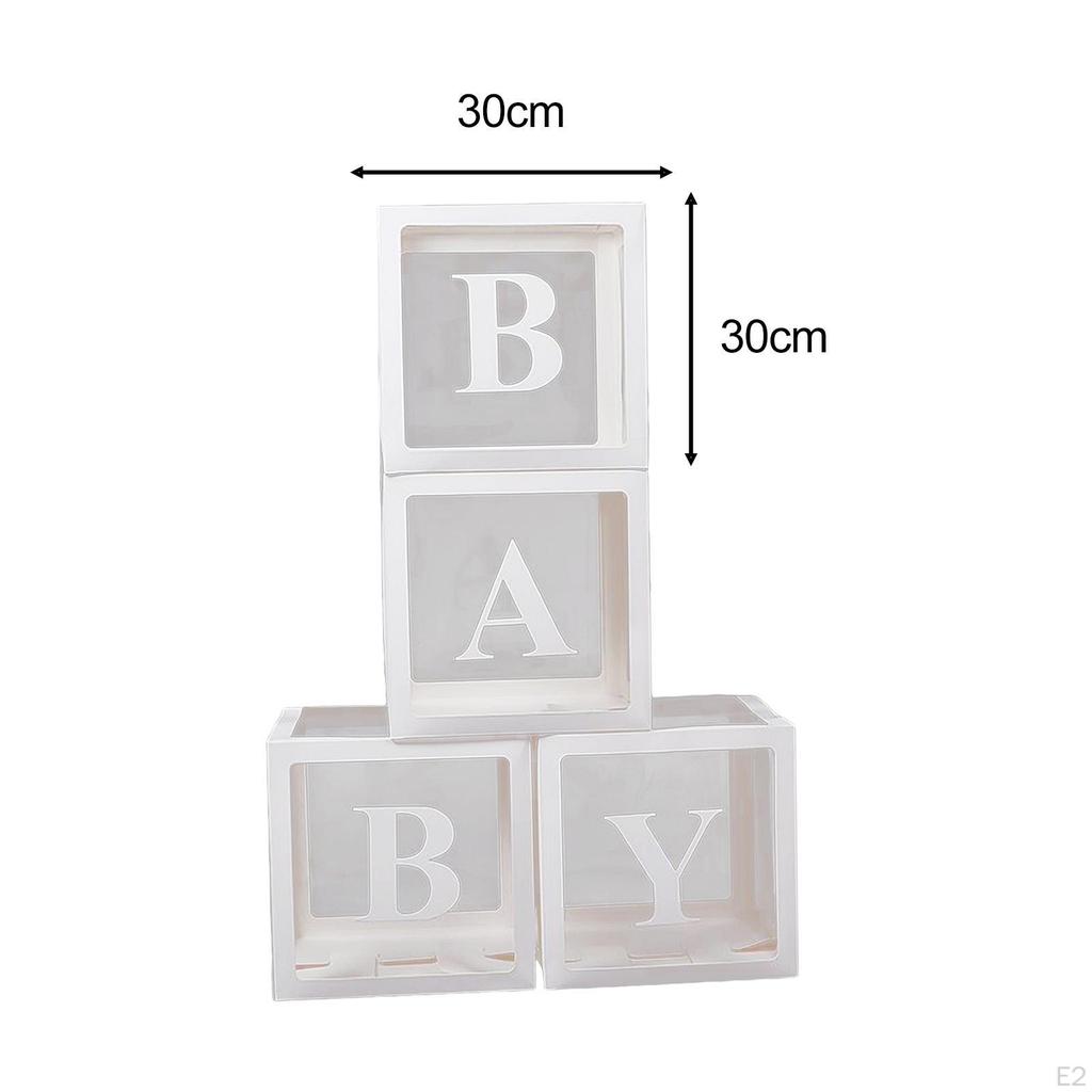 Babyboxen Transparente Ballon Babyparty Dekorationen Ballon Party Dekoration für Heiratsantrag