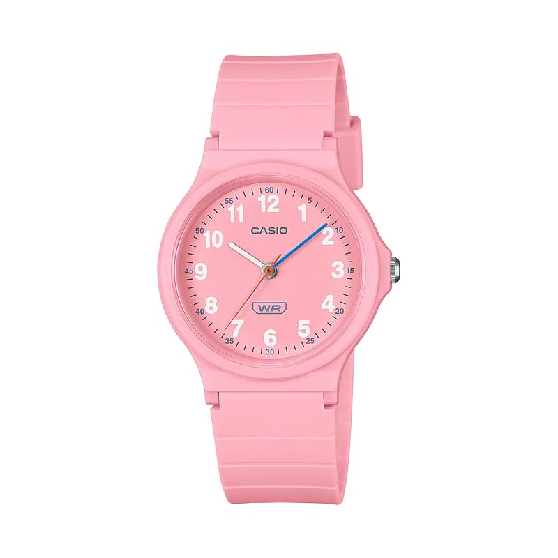

[Casio] CASIO analog ladies kids watch Chipkashi cheap casio LQ-24B-4B biomass plastic band pastel pink overseas model [product]