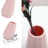 Nordic Style Plastic Pot Basket Geometric Vase Dried Flower Holder Desktop Decor