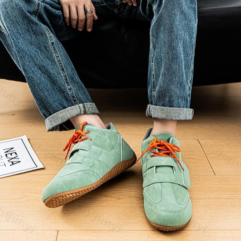 Scarpe Casual Sportive da Allenamento Moda Suola Morbida Uomo Nuovi Arrivi Primavera 2025 Fondo Piatto Comode Leggere Tendenza Moda Sneakers con Lacci