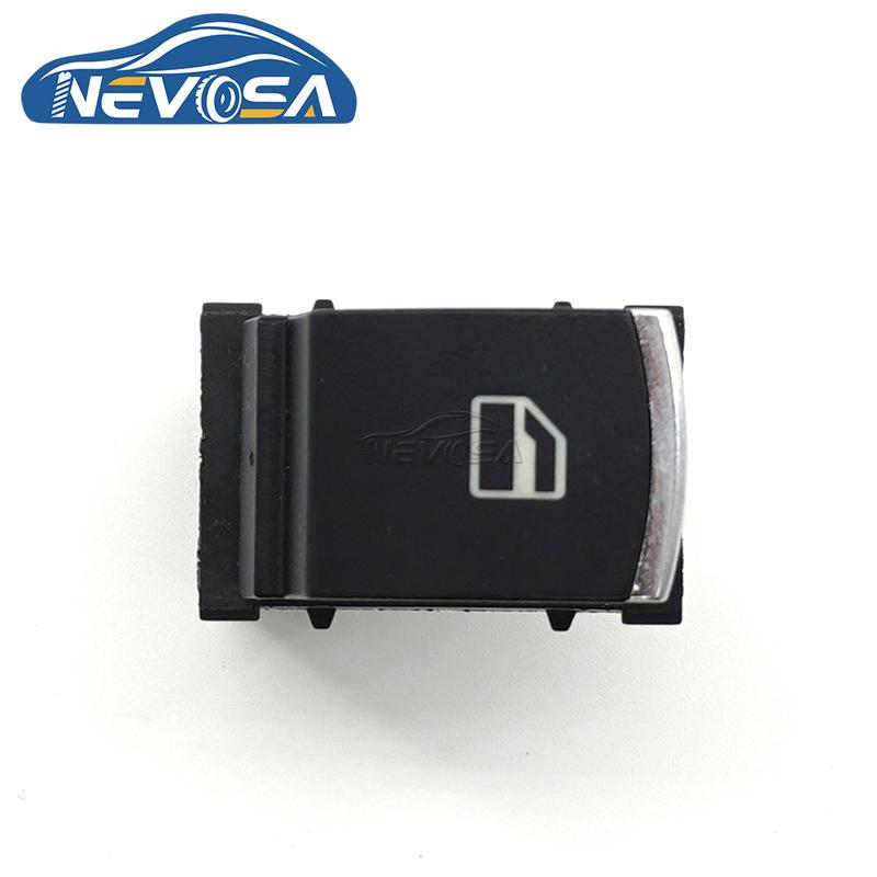 NEVOSA 5J0959855 For Skoda Octavia Fabia Superb Roomster Car Electric Power Window Regulator Lifter Switch Single Button 3 P