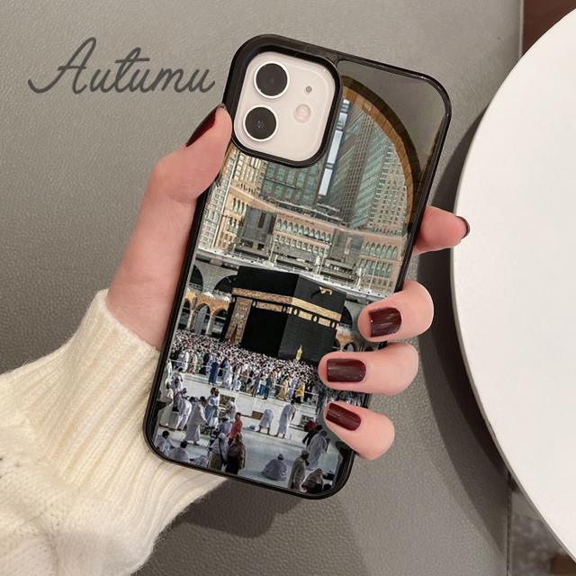 

Holy Mosque Makkah Phone Case for iPhone 17 Air 15 16 11 12 13 14 Pro Max Plus Cover coque Fundas Shell iPhone 13pro