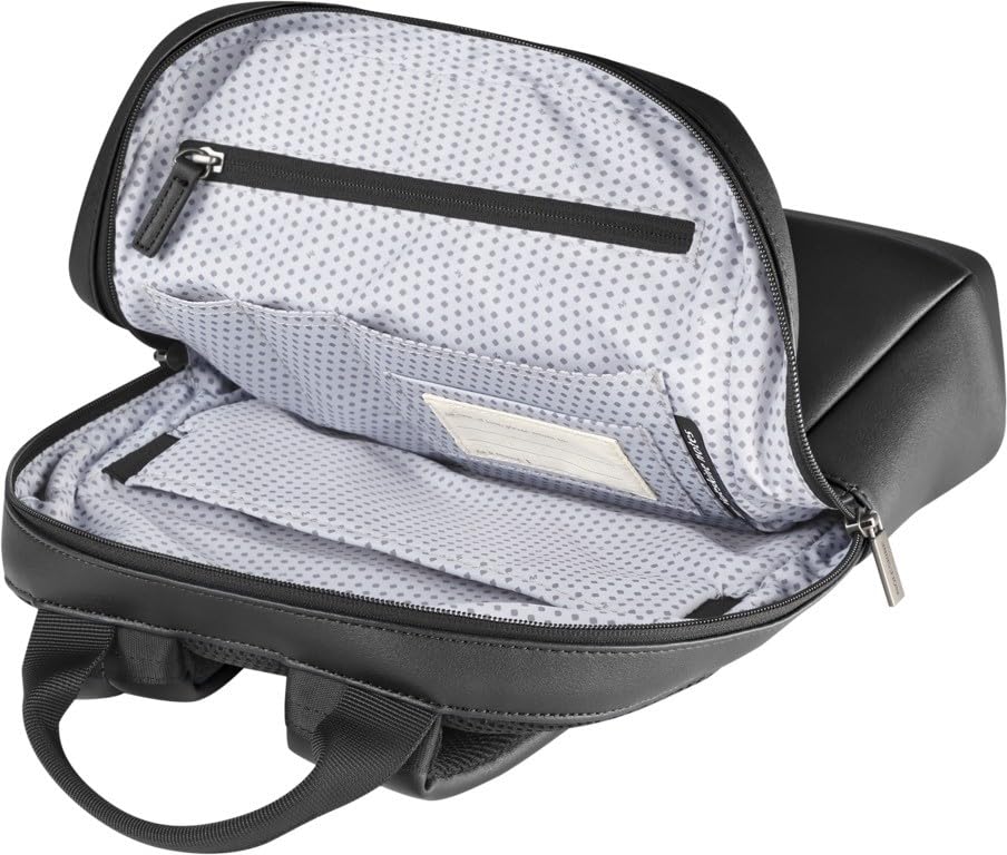 Moleskine Classic Small Backpack, 13-inch Laptop Storage, Men's, Black, Model ET23C2BKSBK, One Size