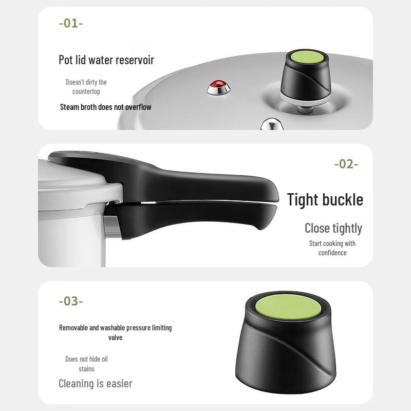 Aishida ASD Aluminum Alloy Pressure Cooker