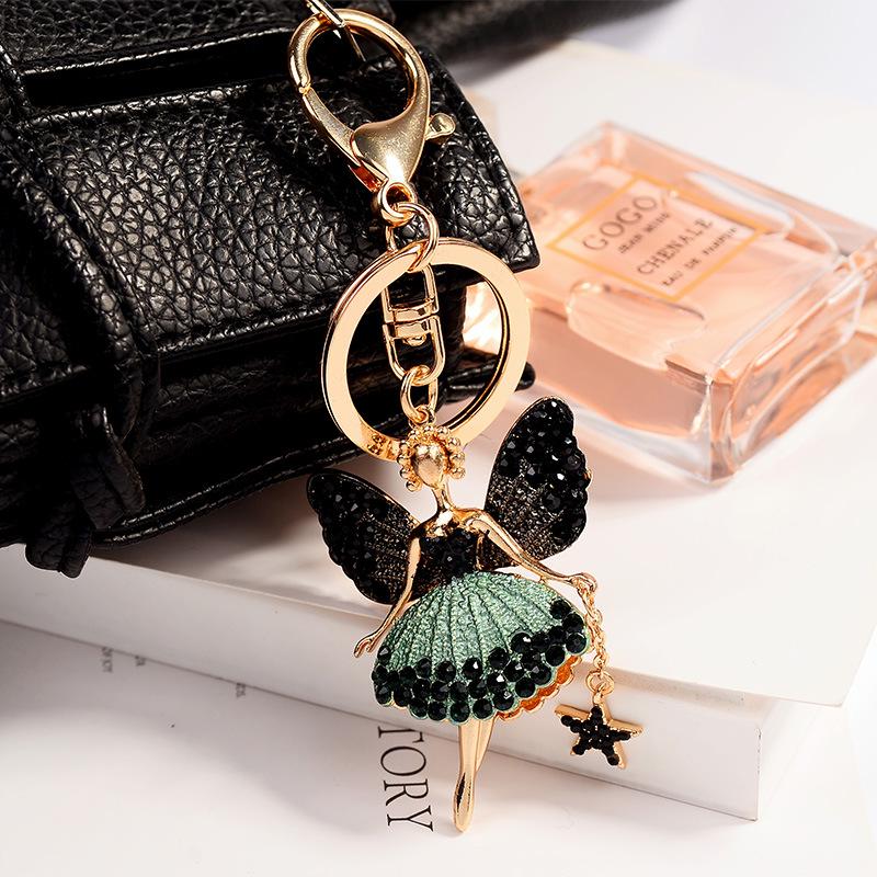 Ευρωαμερικανικό Αγγελικό Μπρελόκ Μπαλαρίνας: Γυναικείο Κρεμαστό Τσάντας & Κρεμαστό Αυτοκινήτου