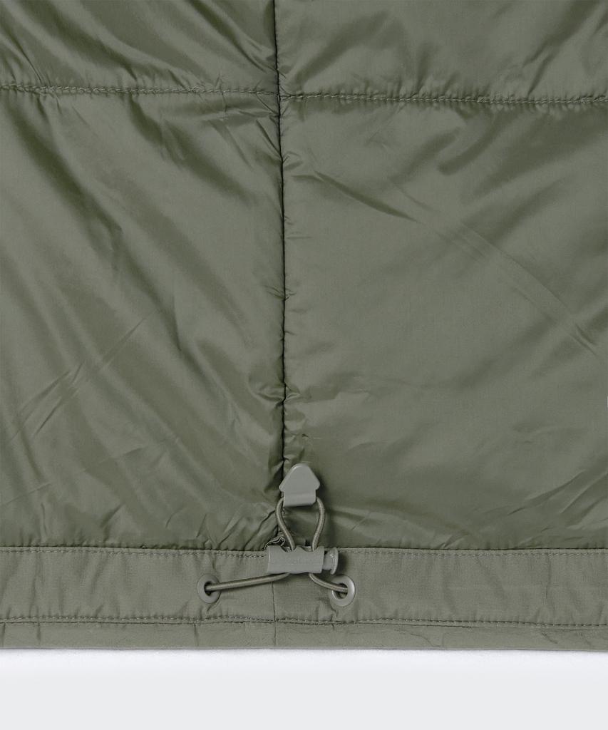 Musinsa Standard [City Leisure] Hooded All-Round Padded Jacket [Khaki Grey]
