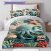 Gentle Calm Bedding Quilt Set Quilt Cover Pillowcase Home Decoration Birthday Gift (1 * Duvet Cover + 2 * Pillowcase, Without Core)