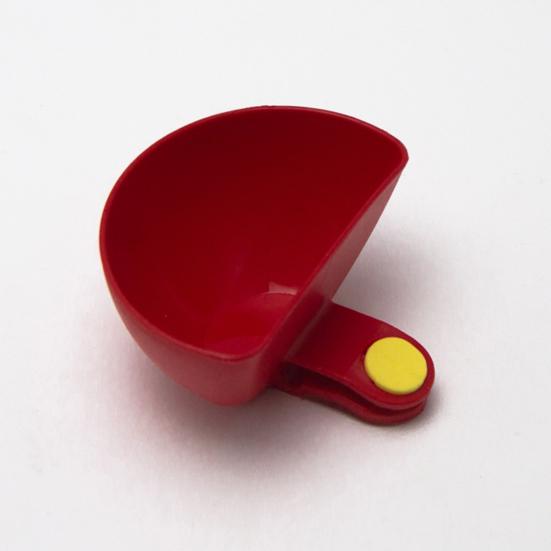 Yousheng Dipping Sauce Dish with Clip Multipurpose Condiment Bowl for Ketchup Vinegar Plastic Party Seasoning Container Household Kitchen Utensils