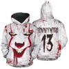 You Can't Kill The Boogeyman Horror Movie Hoodies Men Blood Splatter 3D Printed Sweatshirts Women Halloween Hoody Pullovers Tops