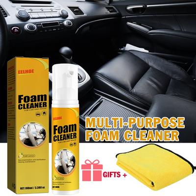 New Multi-Purpose Foam Cleaner Leather Clean Wash Automoive Car Interior Home Wash Maintenance Surfaces Spray Foam Cleaner