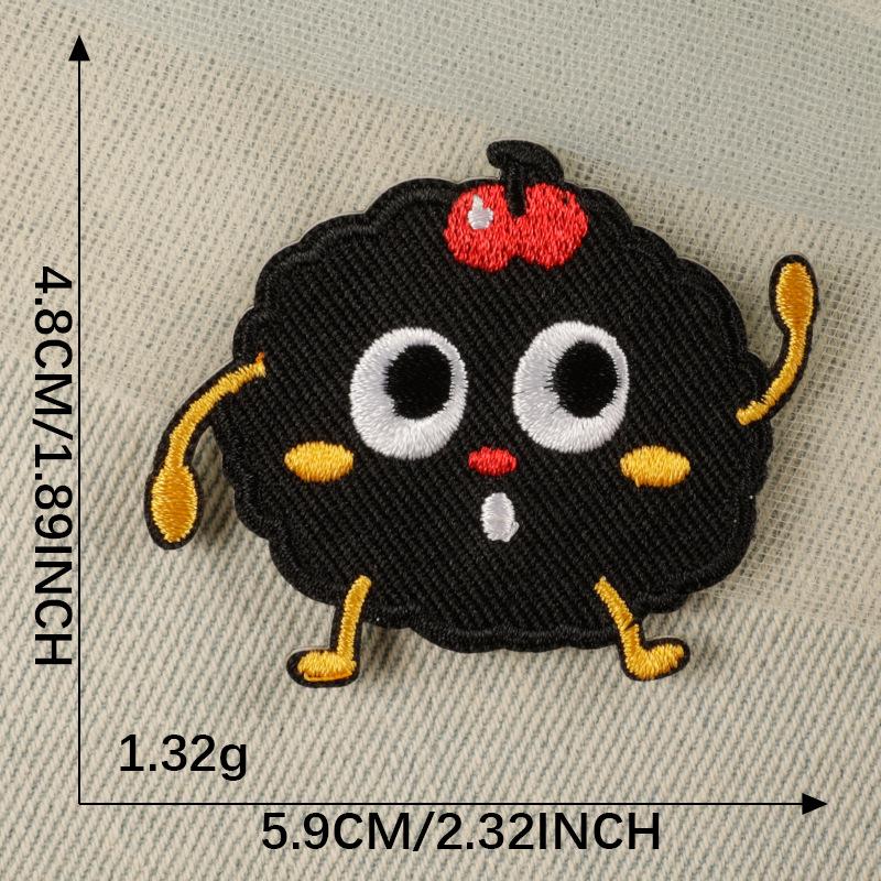 Self-Adhesive Cartoon Animal Patch for Shoes, Hats, Bags, and Clothing