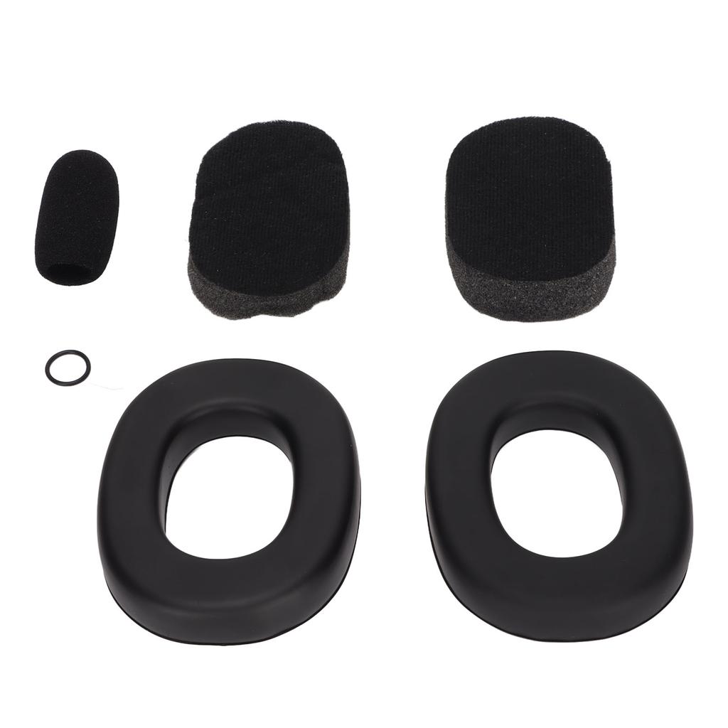 Aviation Headphones Ear Pads Noise Reduction Protective Silicone Ear Cushions Pilot Headphones Accessory