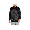 Puma Camouflage Print Chest Logo Patch Hoodie Long Sleeve Sweatshirt Men Sweatshirt Black 588499-01