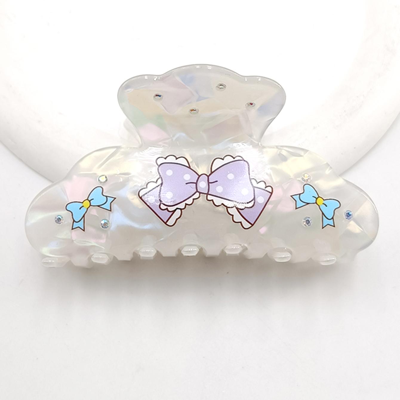 

Новая заколка для волос в виде бабочки и цветка со стразами, милая модная креативная заколка-краб для волос, аксессуары для волос для женщин и девушек