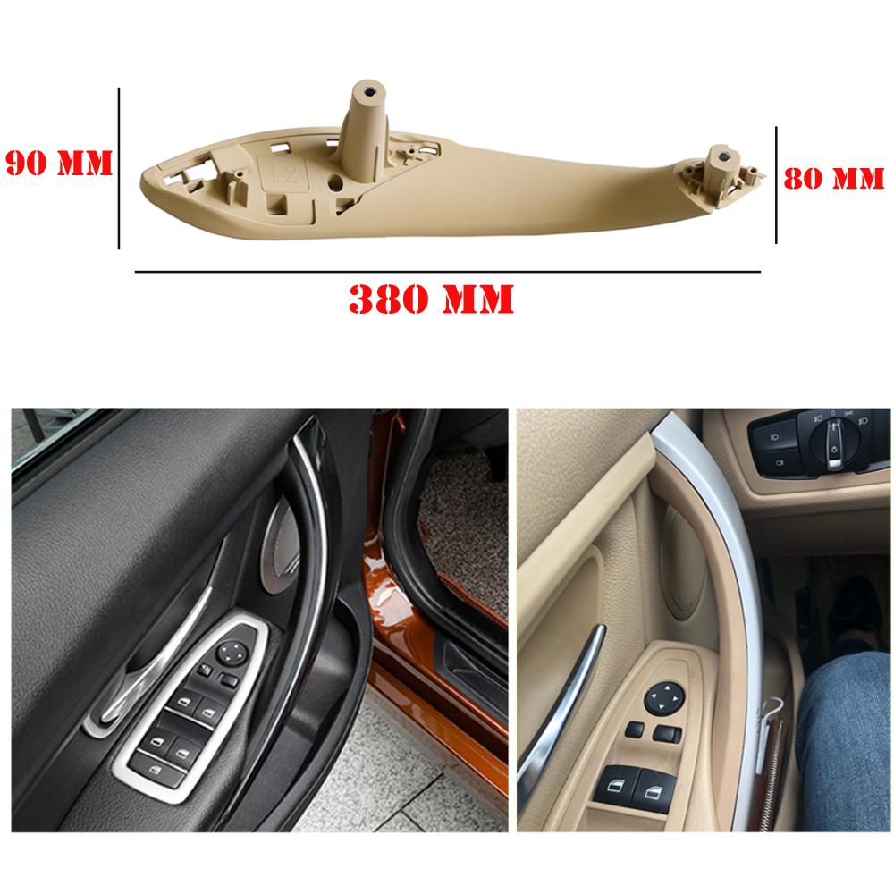 Car Interior Door Handles For BMW 3 Series F30 F35 Left Right Front Back Rear Side Inner Doors Panel Handle Bar Pull Trim
