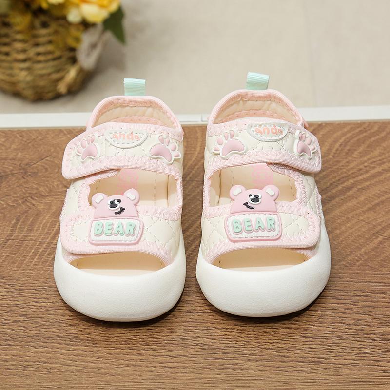 Baby Walking Shoes Toes Capped Comfortable Toddler Kids Beach Shoes Soft Sole 2025 Summer New Boys Girls Casual Shoes Non-slip