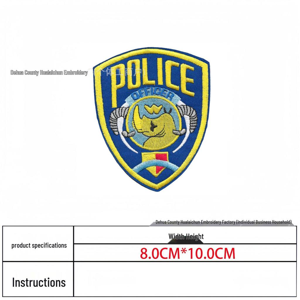 Goku Embroidered Hook & Loop Morale Backpack Patch