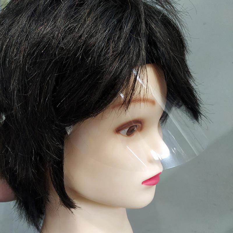 Transparent Disposable Bangs Sticker & Eye Protection Shield - Anti-Flyaway Hair Tool for Hairdressing