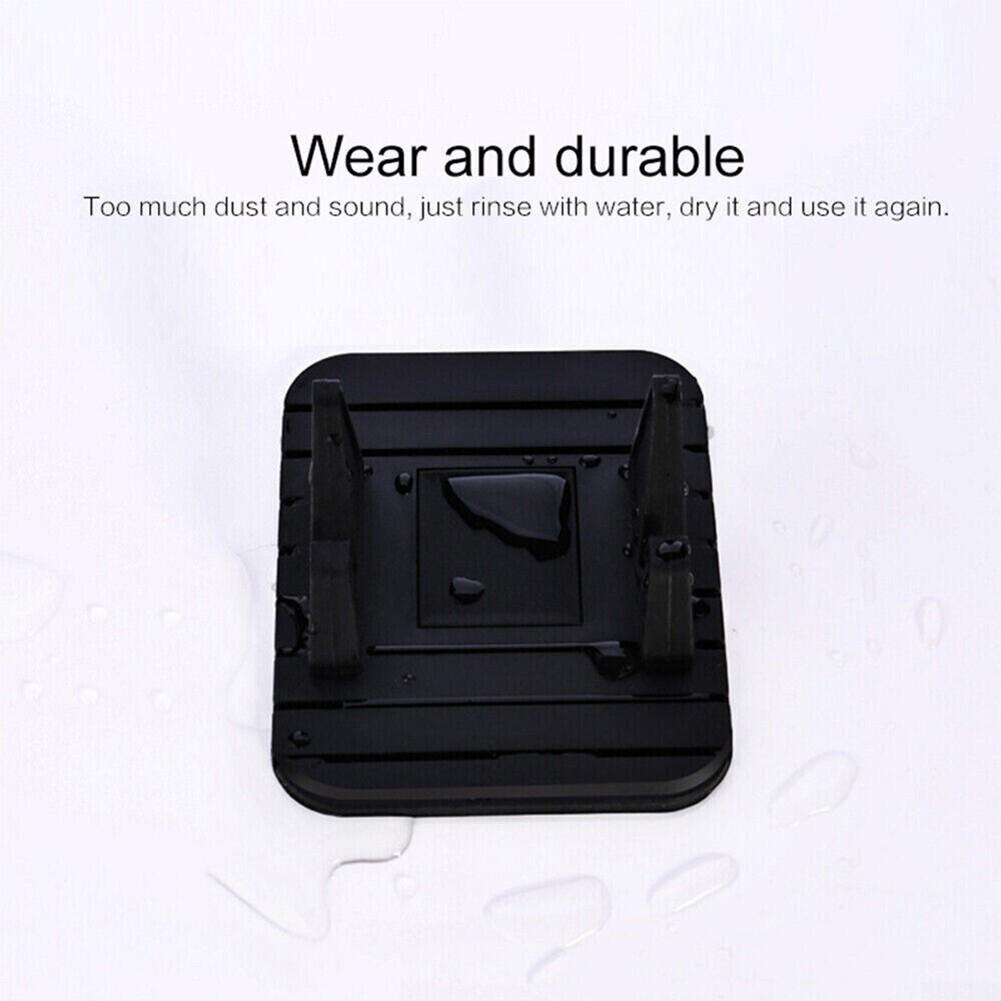 Car Holder Mat Anti Slip Mat Car Dashboard Rubber Mount Holder Pad GPS Stand