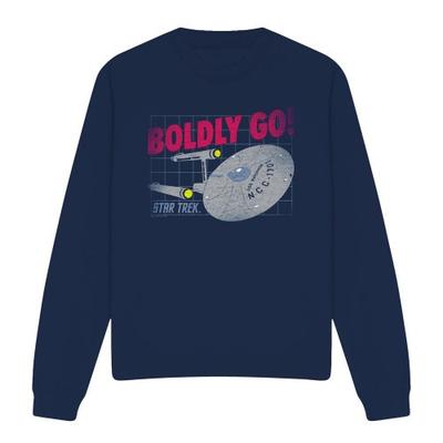 STAR TREK Hanorac unisex pentru adulți Boldly Go