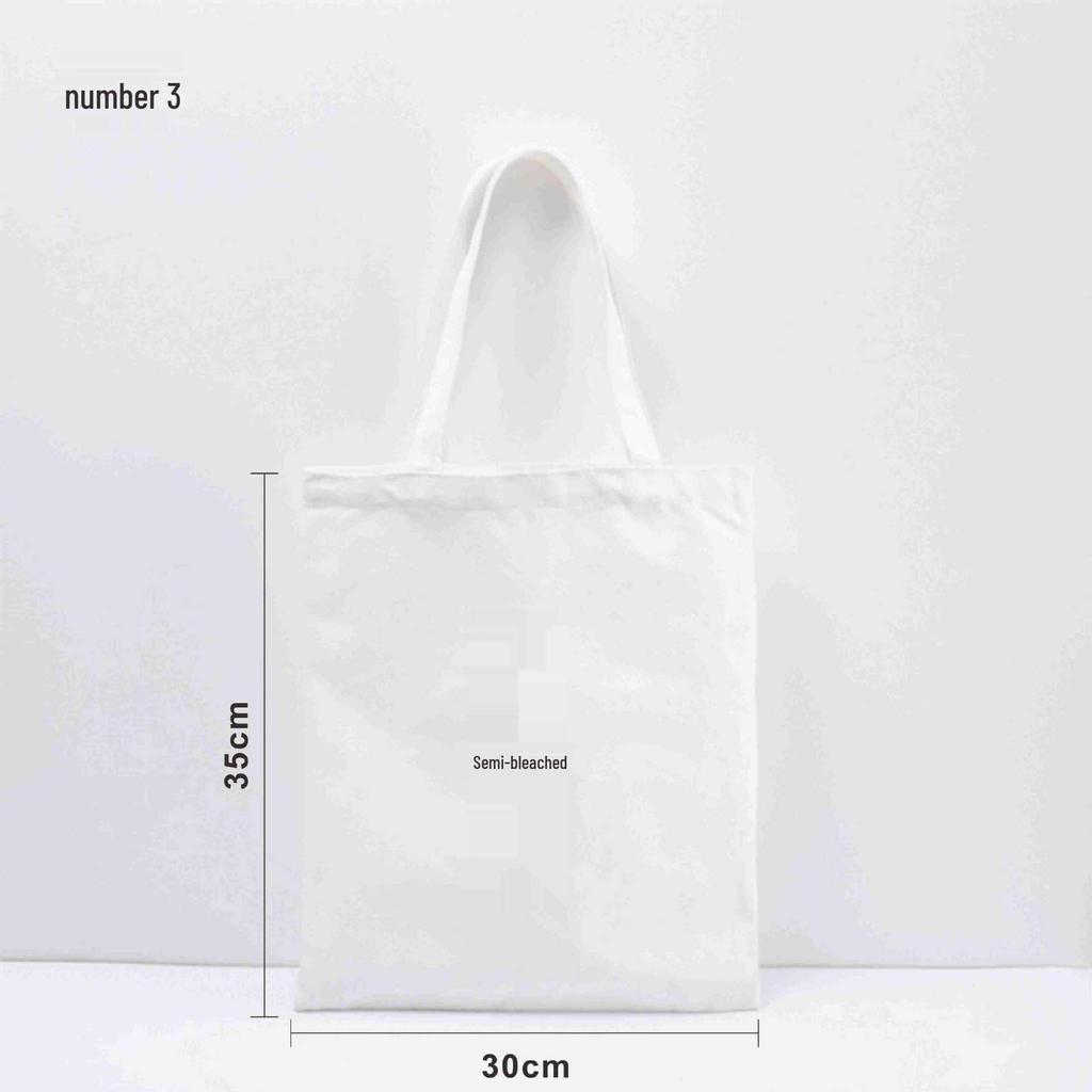 Custom Logo Handheld Gift Bag - Digital Print Polyester Cotton Canvas Bag